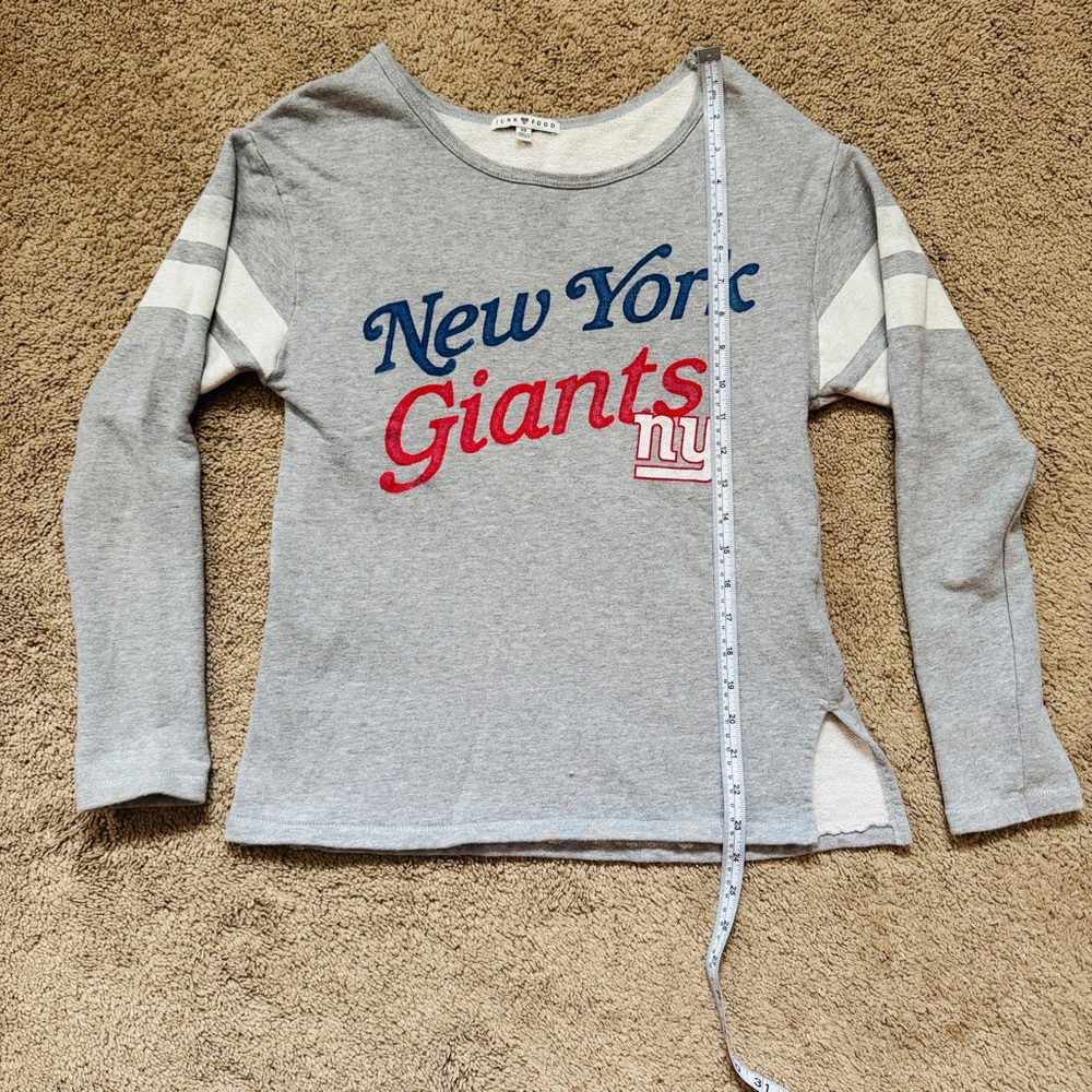 Junk Food Clothing • New York Giants Crew Neck Sweatshirt - Picture 5 of 7